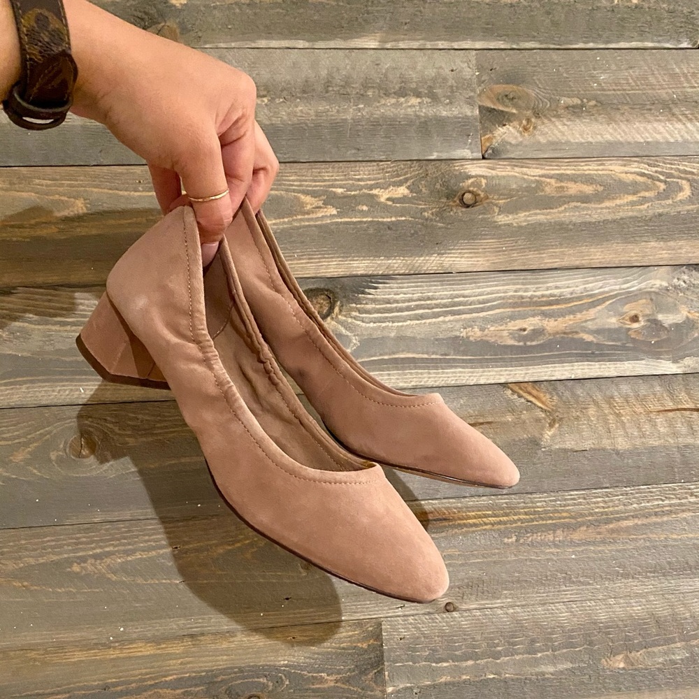 Nine West blush heels